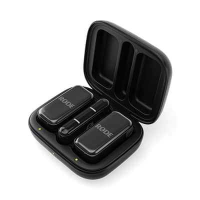 Rode Wireless Micro Compact Wireless Microphone Two Mics w/ Charge Case USB-C image 1