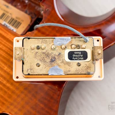 2004 Paul Reed Smith Hollowbody II Piezo Artist Package Violin Amber Burst w/ Case, Tags image 17