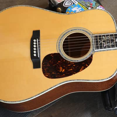 2005 Martin D-42 Flamed Mahogany #5 of 30 Dreadnought Acoustic Guitar Natural Vine Inlay + OHSC image 3