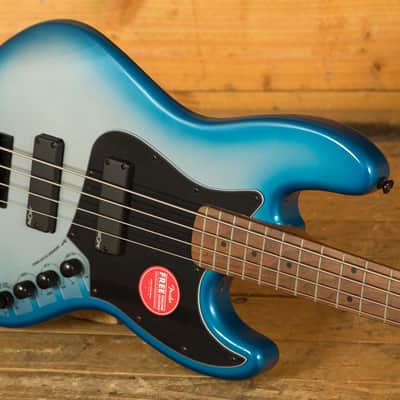 Squier Contemporary Active Jazz Bass HH - Roasted Maple - Sky Burst Metallic image 5