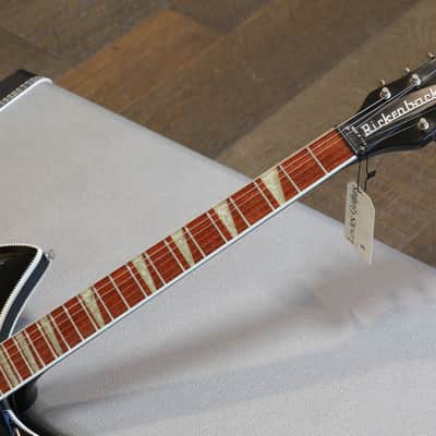 Minty! 1995 Rickenbacker 381JK John Kay Signature #233 of 250 Semi-Hollow Electric Guitar JetGlo + COA OHSC image 8