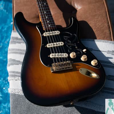 1992 Fender SRV Stevie Ray Vaughan Signature Stratocaster - First Year Run & All Original TONE MONSTER w Tons of MOJO - Pro Set Up w Perfect Frets/Action/Intonation! image 11