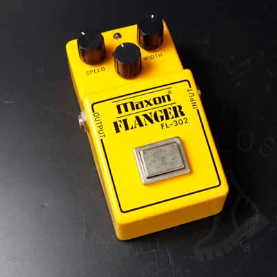Maxon FL-302 Flanger 1980s - Yellow image 2