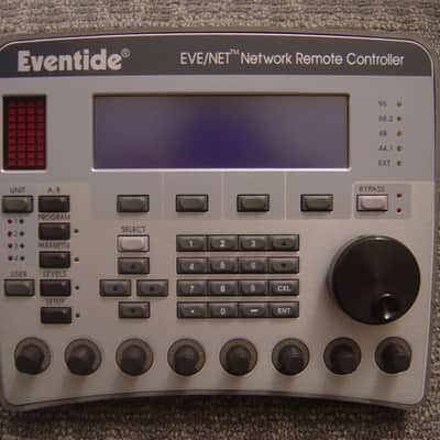 *MINT* Eventide EVE/NET Remote (for H7600 / H8000 / Orville) RARE with BLUE Screen & Red Encoders! image 2