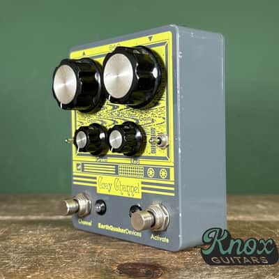 EarthQuaker Devices Gray Channel Dynamic Dirt Doubler 2016 - 2019 - Grey / Yellow Print
