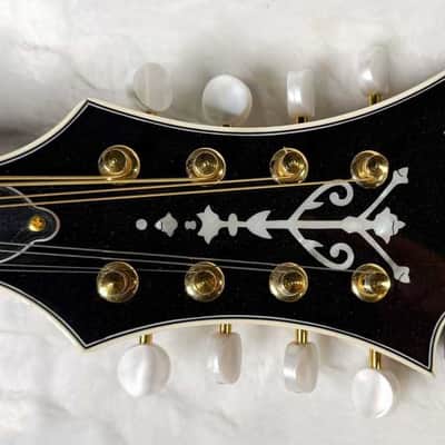 Washburn M3SWE Americana Series F-Style Mandolin with Electronics. Trans Wine Red M3SWETWRK image 7