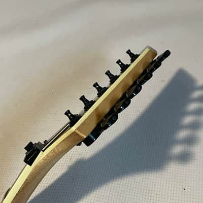2000's Jackson Japan DKMG Reverse Bound Loaded Guitar Neck Floyd Ready 24 Fret Piranha Teeth Inlays image 9