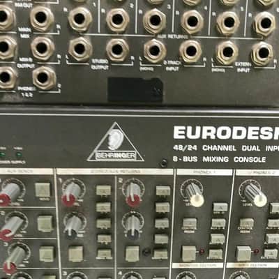 Behringer Eurodesk MX8000 48/24 Channel Dual Input 8-Bus Mixing Console image 12