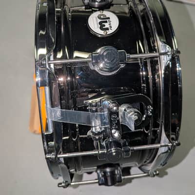 DW Design Series 6.5x14" Black Nickel Over Brass Snare Drum 2017 - Present - Black Nickel Over Brass image 3
