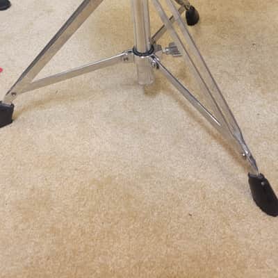 Gibraltar 6608 6600 Series Moto Seat Motorcycle-Style Drum Throne 2010s - Black/Chrome image 1