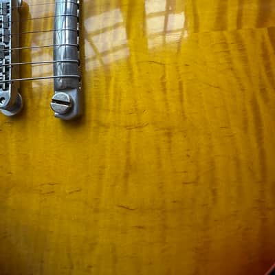 2020 Gibson Custom Shop ‘59 Reissue R9 CME Carmelita Neck - Slow Iced Tea Fade image 13