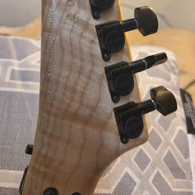 Hamer Californian 1988 Gold Solid Flame Maple image 9
