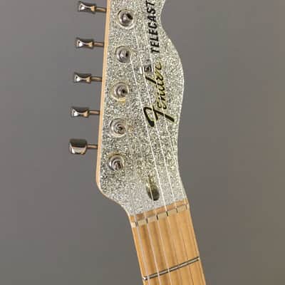 Vintage Relic Custom Silver Sparkle Nitro Lacquer Telecaster Classic NOS Tele Boutique HSC image 3