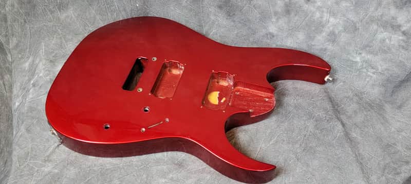 Hot Red Metalflake 2007 Ibanez RG120 Guitar Body! image 1