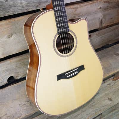 Seagull Artist Studio CW Deluxe Element Acoustic-Electric Guitar with TRIC Case, Used image 4
