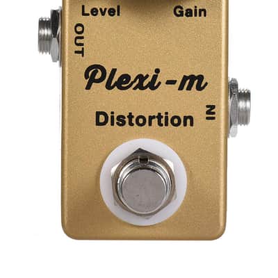 Mosky Audio Plexi-m Guitar Distortion Mini Effect Pedal with True Bypass Switch (Price includes the import duty for US buyer) image 1