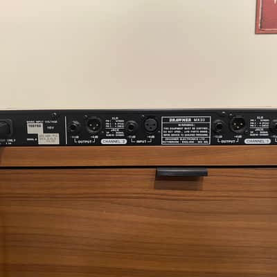 Drawmer MX30 Dual Gated Compressor Limiter 1997 - Silver image 10