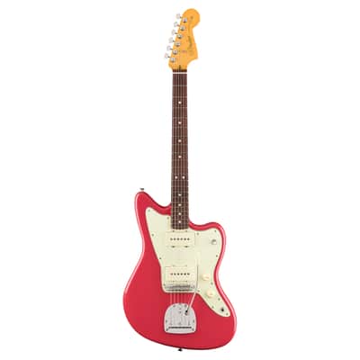 Fender American Professional Classic Jazzmaster - Faded Dakota Red w/Rosewood FB image 2