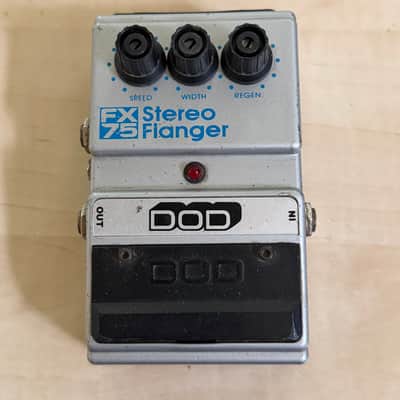 DOD Stereo Flanger FX75 1984 - 1987 - Silver image 1