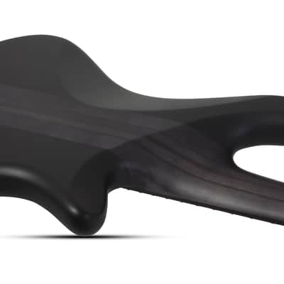 Schecter Stiletto-4 Stealth Pro EX LH Satin Black image 5