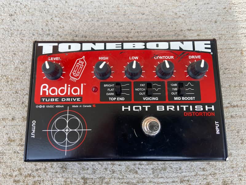 Radial Tonebone Hot British 2010s - Red image 1