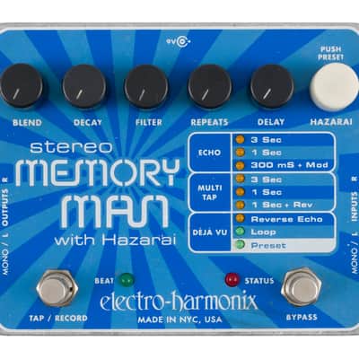 Electro-Harmonix Memory Man Stereo with Hazarai | Reverb
