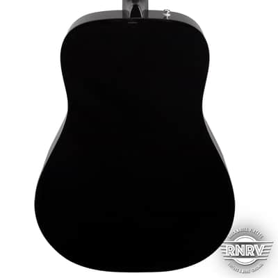 Fender CD-60 Dreadnought V3 w/Case, Walnut Fingerboard, Black image 2