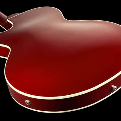 2004 Gibson ES-137 CU Custom Semi-Hollow ~ Candy Apple Red image 4
