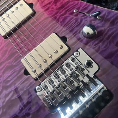 Suhr NAMM Piece Modern Carve Top Stunning Purple Gradient image 3