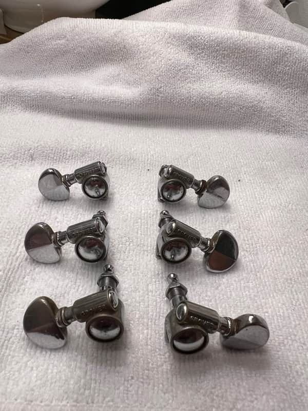 Vintage Grover Pat Pend Milk Bottle Tuners 1958 - 1960s image 1