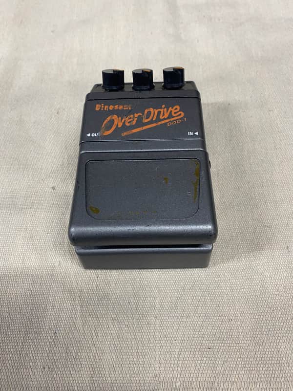 Aria Dinosaur DOD-1 Overdrive Pedal - 1980s image 1