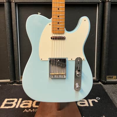 Fender Vintera '50s Telecaster with Maple Fretboard 2019 - 2023 - Sonic Blue image 1