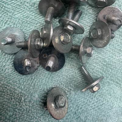Ludwig Lot of 16 Vintage Mounting Screws  for 6 Ply Floor Tom or Bass  Drum 80s image 3