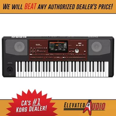 KORG Pa700 61-Key Pro Arranger Keyboard, Brand NEW. Buy @ CA's #1 Dealer NOW ! image 1