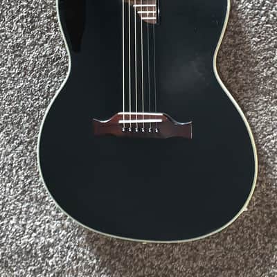 Epiphone Chet Atkins sst acoustic electric guitar black and gold fish man electronics tweed gigbag image 3