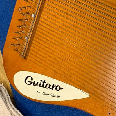 Vintage 1967 Oscar Schmidt Model 55 15-Chord 'Guitaro' Autoharp image 9