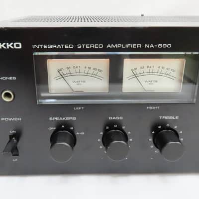 Vintage - Nikko NA-690 Stereo Integrated Amplifier - 45 Watt Amp image 3