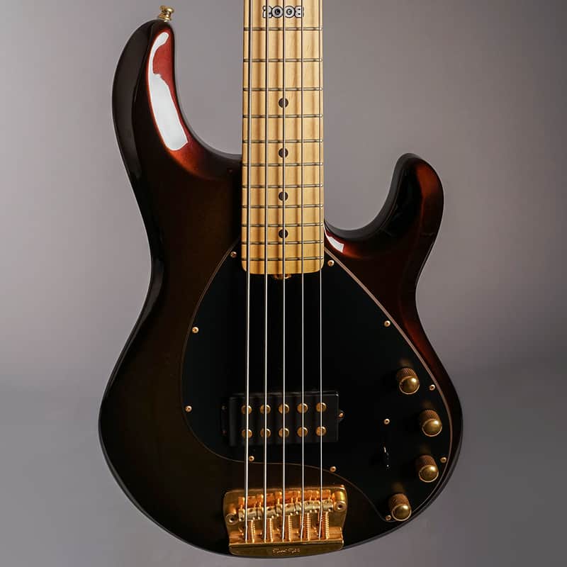 Music Man StingRay 5 2008 Ltd Ed Sequoia Gold | Reverb