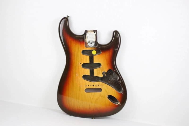 1979 Vintage Fender Stratocaster Sunburst 3-Bolt BODY 4.2 lbs Super CLEAN 1970s USA Strat image 1