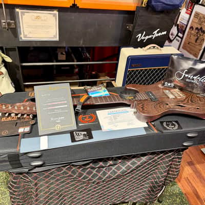Sondelli Guitars TH CUSTOM Wenge & Kiri Thinline  Exclusive for Al’s Music Factory (Weight 2’7 Kg) 2026 image 3