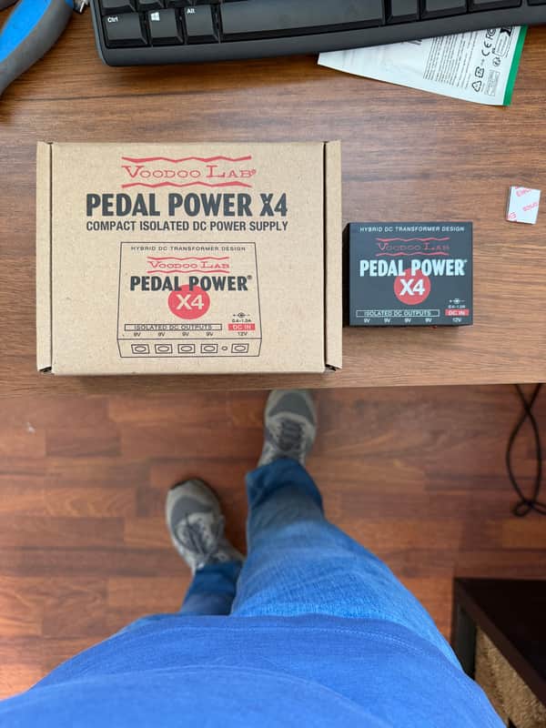 Voodoo Lab Pedal Power X4 2010s - Black image 1