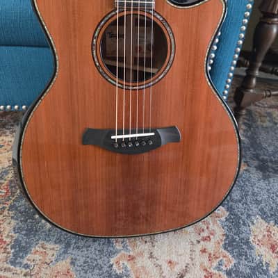 Used Taylor 914ce Builder Edition Sinker Redwood w/case image 4