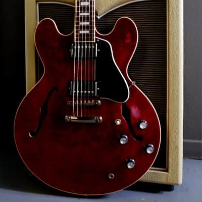 Gibson ES-335 Block 2020 - Present - Figured Sixties Cherry image 7