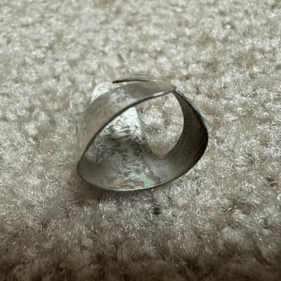 Perfect Touch Finger Pick Nickel Medium Wraparound Style image 3