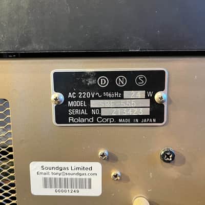 Roland SRE-555 Chorus Echo (Serial # 213423)- Pro-Serviced - Excellent image 9