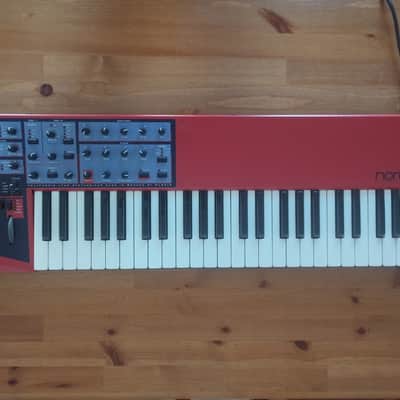 Nord Lead 49-Key 4-Voice Polyphonic Synthesizer 1995 - 1997 - Red image 2