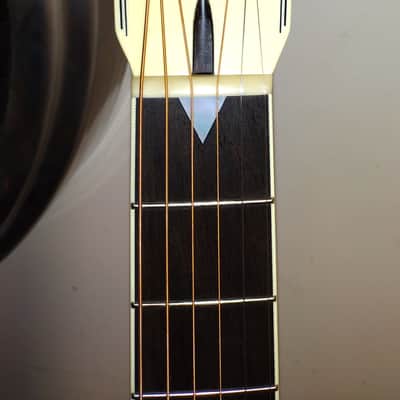 National Reso-Phonic Custom Reso Rocket WB Figured Maple Cutaway 2023 Tobacco Sunburst image 3