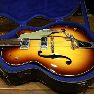 Gretsch 6117 Double Anniversary 1960 - 1971 - Shaded Golden Sunburst image 8