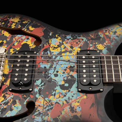 PRS SE Ed Sheeran Hollowbody Baritone Limited Edition, Comic Splash image 6