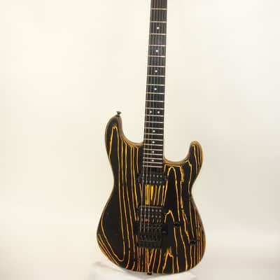 2021 Charvel Pro-Mod San Dimas Style 1 HH FR E Ash Electric Guitar, Ebony Fingerboard, Old Yella w/ Bag image 2